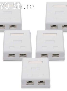 RJ45 Network Socket - Shielded Surface Mounted Double Wall S