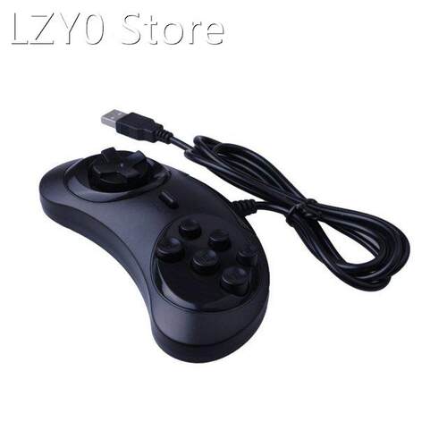 2020 USB Gamepad 6 Buttons Game Controller for SEGA USB Ga