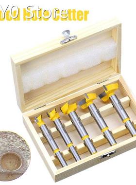 5pcs Dia 15 20 25 30 35mm Tips Hinge Boring Drill Bit Set fo