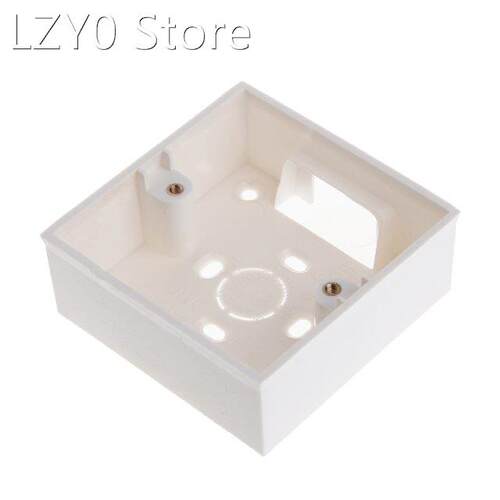86X86 PVC Junction Box Wall Mount Cassette For Switch Socket