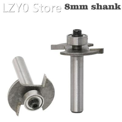 1PC 8MM Shank High Quality T Type Biscuit Joint Slot Cutte