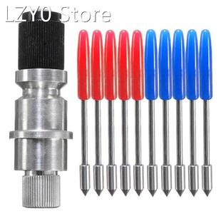 11pcs 45/60 Degree Mixed Blades + Blade Holder Set For Rolan