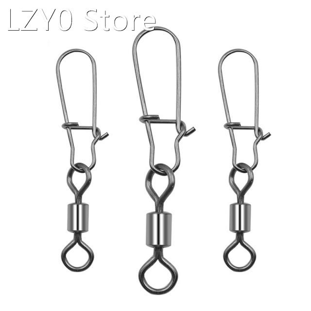 50PCS Pike Fishing Accessories Connector Pin Bearing Rolling