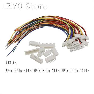 5Sets JST XH2.54 Wire Connector 2P 3P 4P 5P 6P 7P 8P 9P 10Pi
