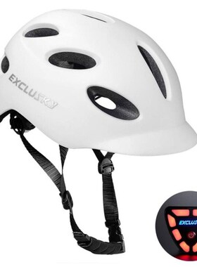 Led Light Bike Helmet Red City Road Cycling Bicycle Helmet