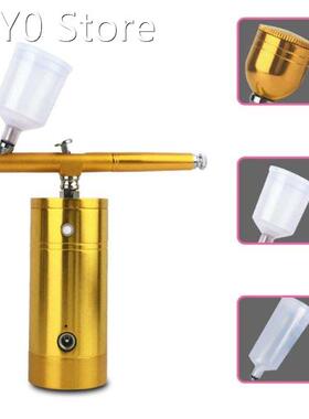 Portable Airbrush Kit Compressor USB Charging Air Brush Pain