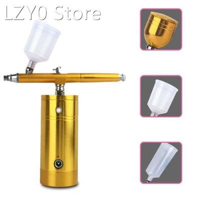 Portable Airbrush Kit Compressor USB Charging Air Brush Pain