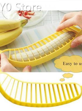 Kitchen Gadgets Plastic Banana Fruits Shredders Slicer Cutte