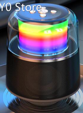 RGB Wireless Speaker Glowing Bluetooth-compatible 5.0 Loudsp