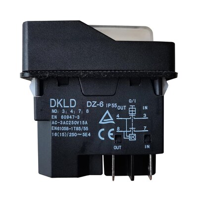 DKLD DZ 6 Electromagnetic Switch On Off Pushbutton Switches