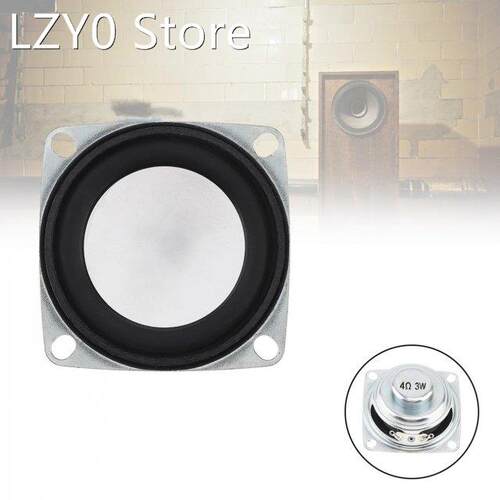 1PC 2 Inch 3W Dome Portable Tweeter Speaker Unit Bass Low Fr