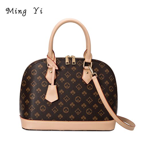 Shell Bag Ladies Retro Lattice Portable Classic Fashion All