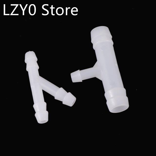 5Pcs 4/7mm Hose 8/11mm Hose Barb Water Connector Tee Y Coupl