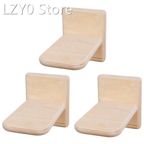 2022 New Wood Stairs Pet Furniture Kitten Wall Shelf Scratch