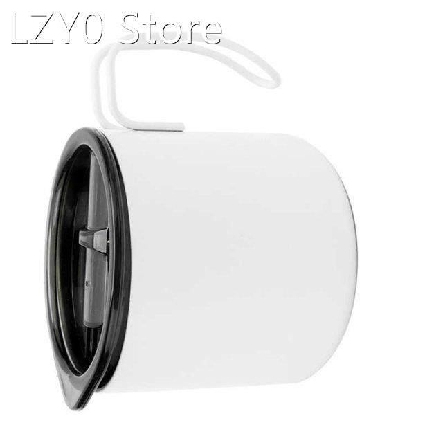 Tea Cup Double Layer Drinkware Water Cup with Sealing Lid fo