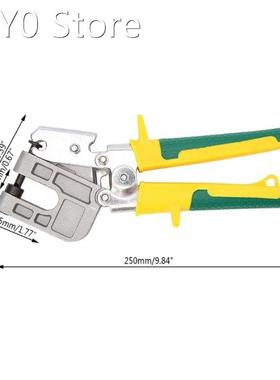 1PC Aluminum Alloy 25cm Handle Stud Crimper Pliers Plaster B