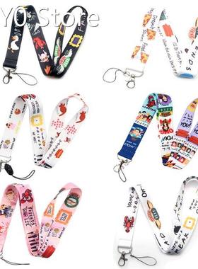 1pc Friends TV Lanyard Neck Strap For Key ID Card Cellphone