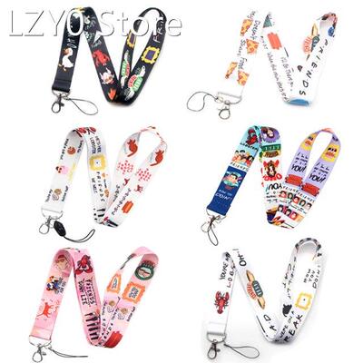 1pc Friends TV Lanyard Neck Strap For Key ID Card Cellphone
