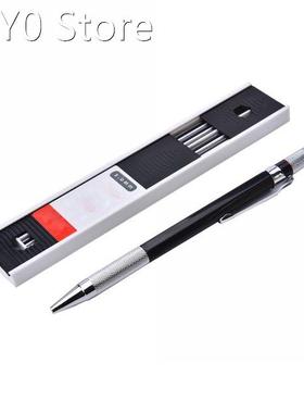 Mechanical Pencils Metal Pencil Automatic 2.0mm 2B Lead Hold