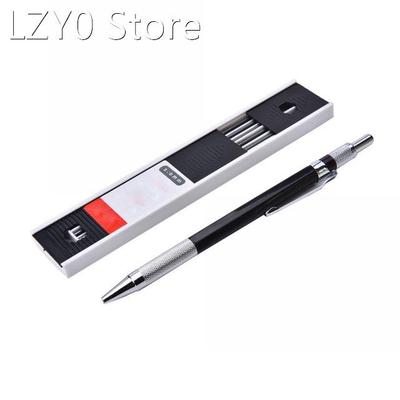 Mechanical Pencils Metal Pencil Automatic 2.0mm 2B Lead Hold