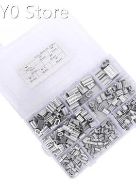 315pcs Aluminum Crimping Loop Sleeve M1.2 M1.5 M2 M2.5 M3 M4