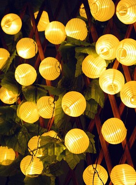 30LED Solar Fairy Lights Outdoor Solar Garden Lighting Warm