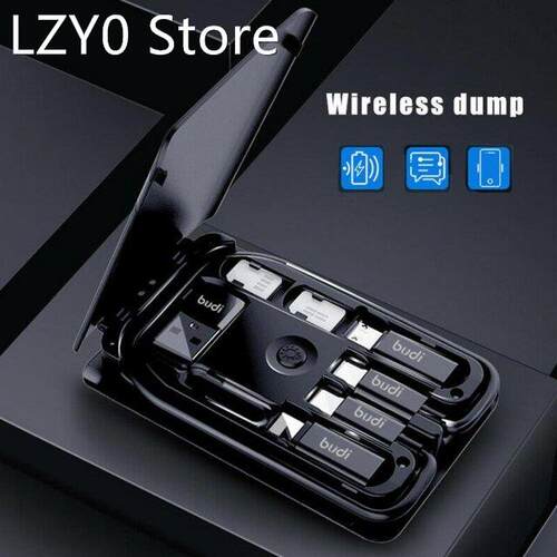 BUDI Multi Function Data Storage Portable Storage Box Wirele