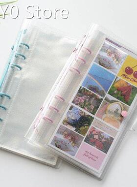 Photo Album Portable Solid Color Picture Storage Case Weddin