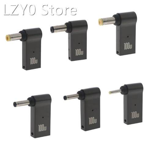 Compact Type-C Converter Plug 100W DC Output Connector Charg