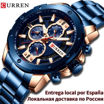 CURREN Luxury Quartz Wristwatch Men Sport Watches Relogio M