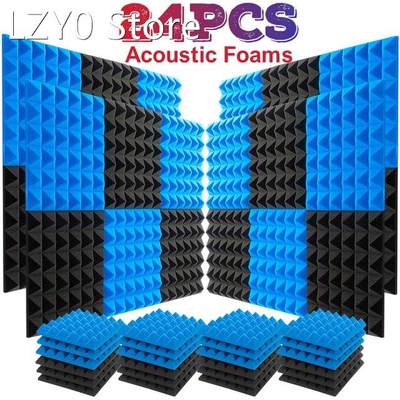 24pcs Soundproofing Foam Acoustic Foam Sound Treatment Studi