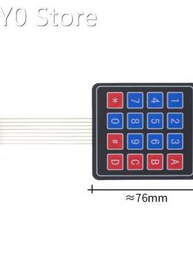 100PCS/LOT 4*4 Matrix Array/Matrix Keyboard 16 Key Membrane