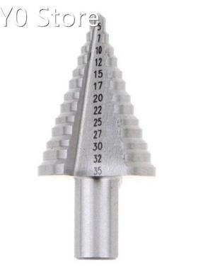 13 Step HSS Spiral Grooved Conical Cone Drill Bit Hole Cutte