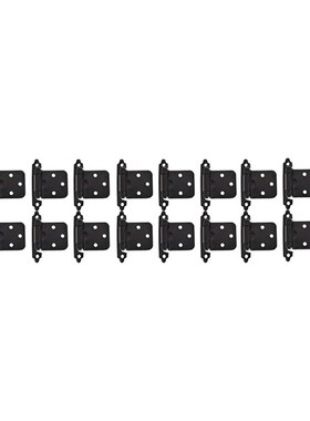 20 Pack 1/2 inch Overlay Cabinet Door Hinges Self Closing Do