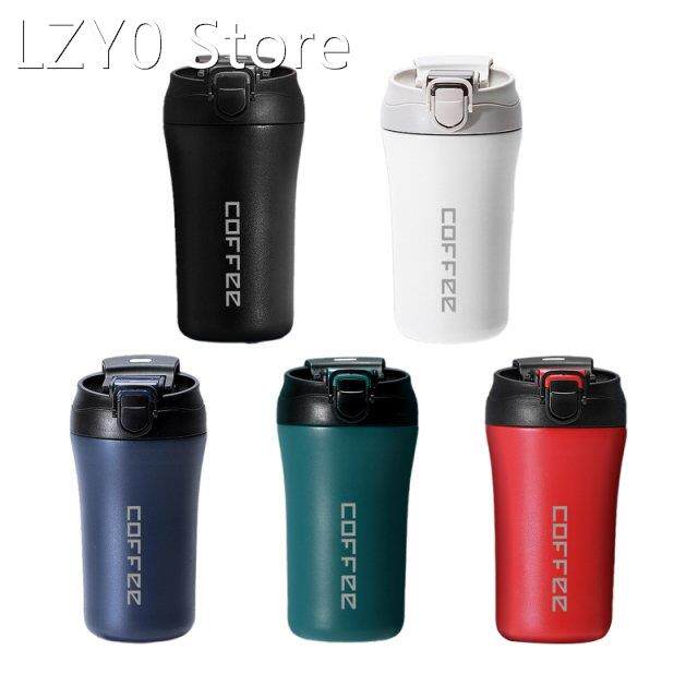 400ML Travel Thermos Mugs Portable Insulated Tumbler Cups 5