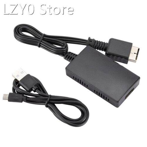 for PS2 to HDMI-compatible Converter Adapter Plug And Play S