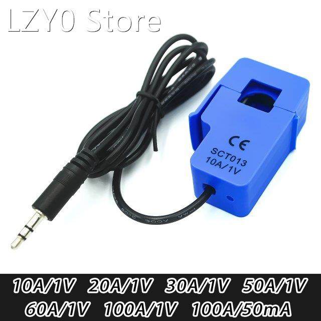 10PCS SCT-013 Non-invasive Split Core Current Transformer AC