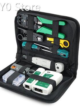 Network Cable Repair Tool Kit Set Rj45 Rj11 Cat6 Cable Teste