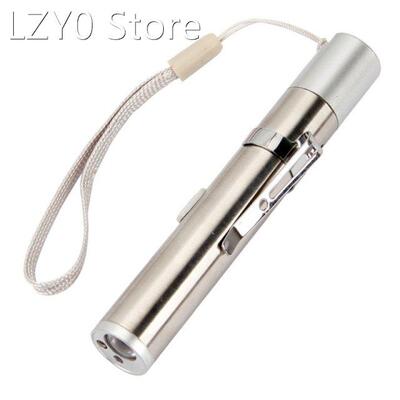 Rechargeable LED Camping Flashlights Stainless Steel Materia