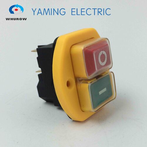 Free shipping Electromagnetic switch 5 Pin On Off Push Butt