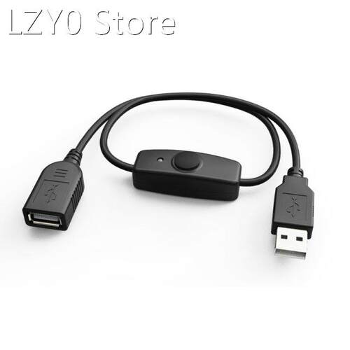 77UA Data Sync USB 2.0 Extender Cord USB Extension Cable Wit