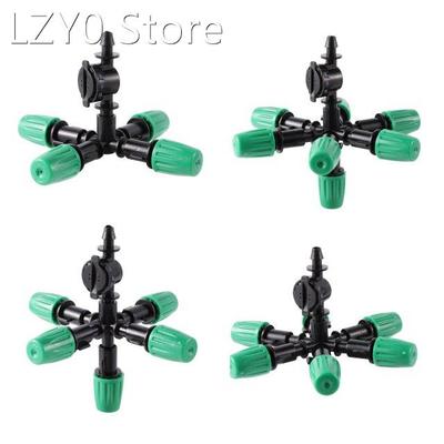 Green Atomization Fogger Nozzles Kit with Anti Drip Connecto