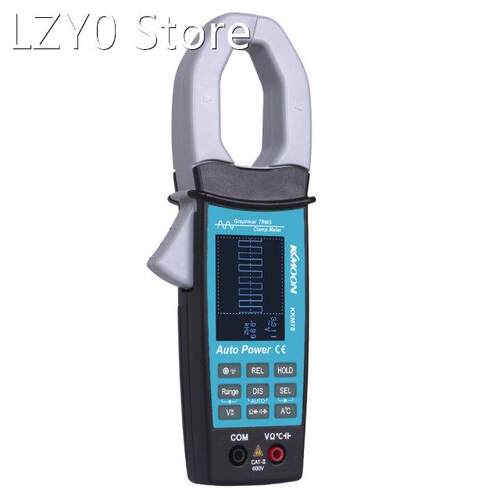 KKM78 600V True RMS Digital Clamp Meter with AC V/A Waveform
