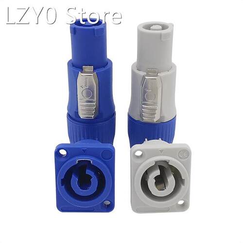 3Pin 20A 250V NAC3FCA Male NAC3FCB Female Socket AC Power Pl