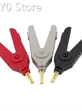 1/2Pcs 90mm LCR Test Clip Duckbill Clips Gold-Plated Crocodi