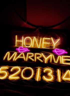 DIY LED Neon Light 0 9 Numbers Battery + USB Powered LED Ne