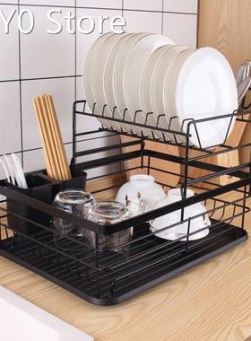 Kitchen table top shelf Dish Drying Rack Multipurpose Large