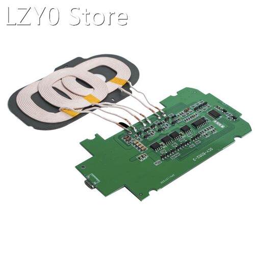 1pc 5V/2A DIY 3 Coils Qi Wireless Charger PCBA Circuit Board