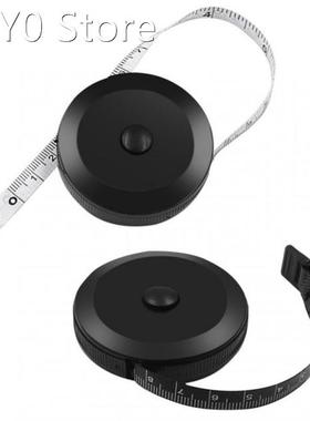 1.5m/60inch Black White Tape Measuring Tool Dual Sided Retra