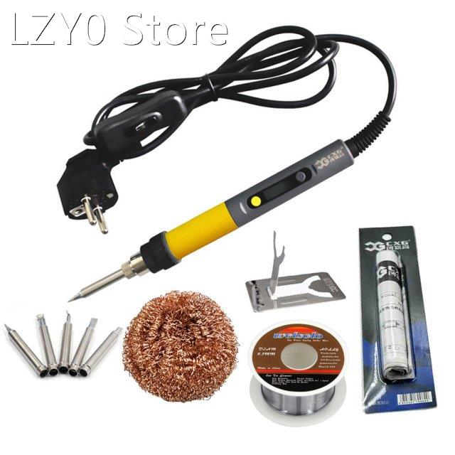 CXG C110W 220V Electric Soldering Iron Backlight Adjustable